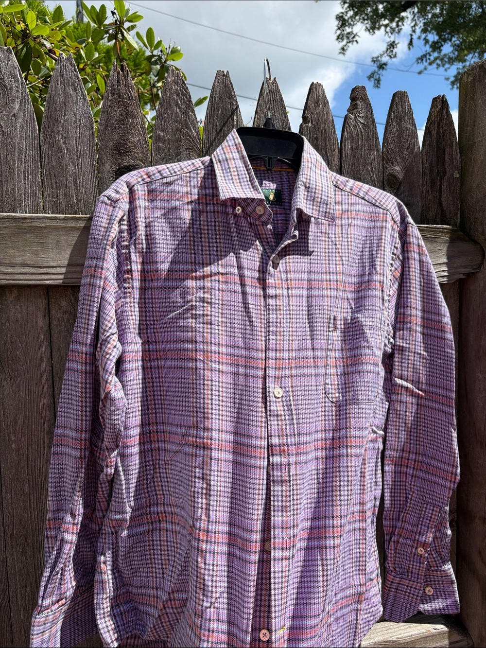 Robert Talbott medium cotton shirt!